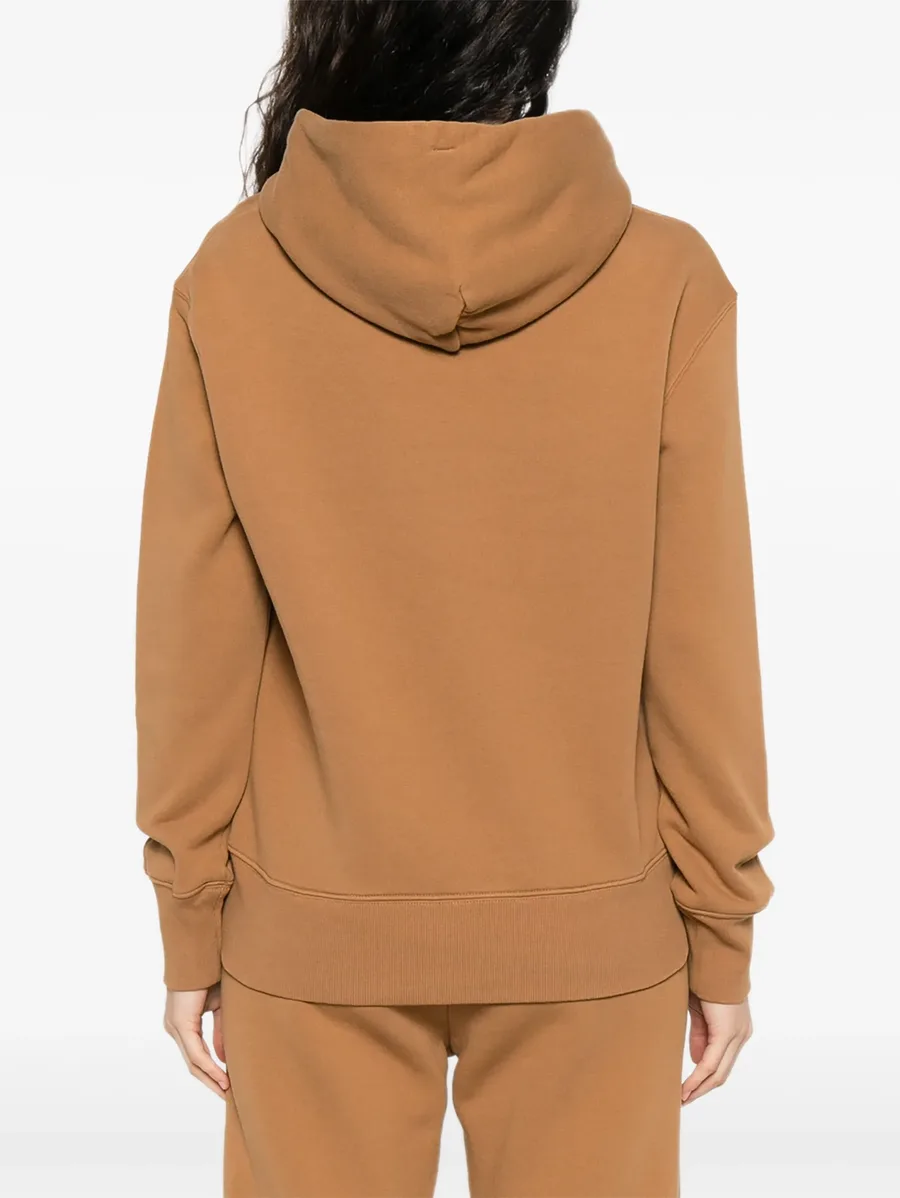 logo-embroidered hoodie 8