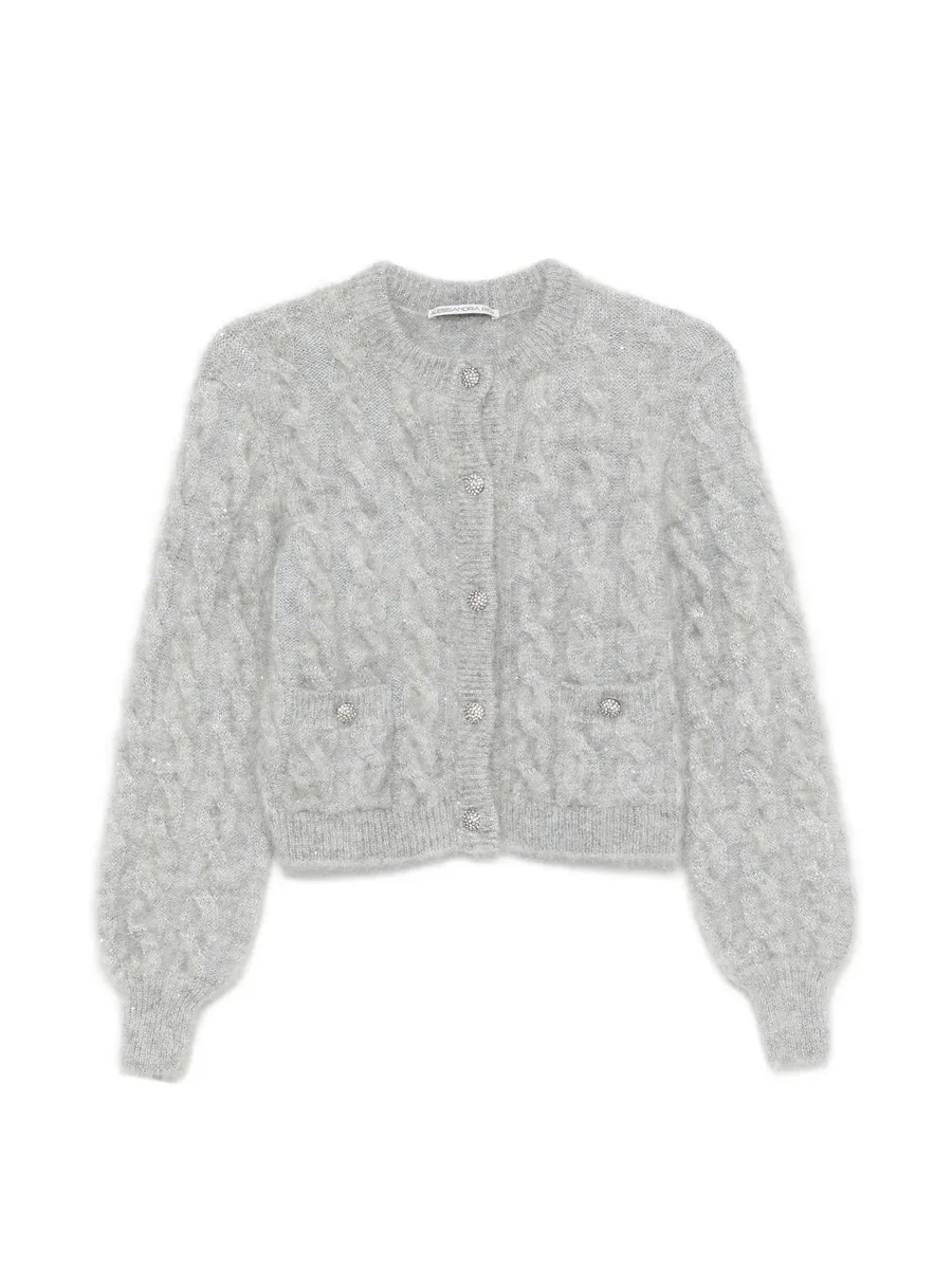 cable-knit cardigan 2