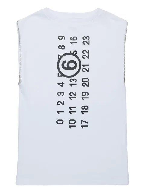 платье с принтом Numbers