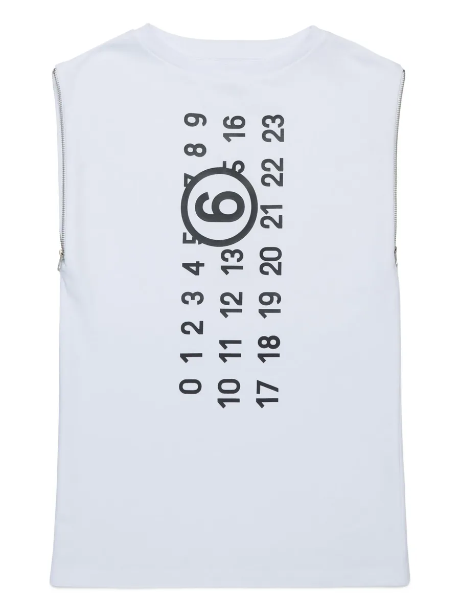 платье с принтом Numbers 2