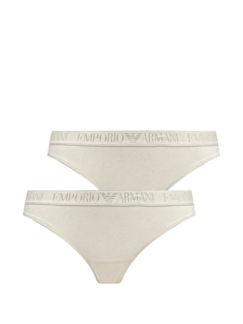 logo-waistband briefs (set of two)