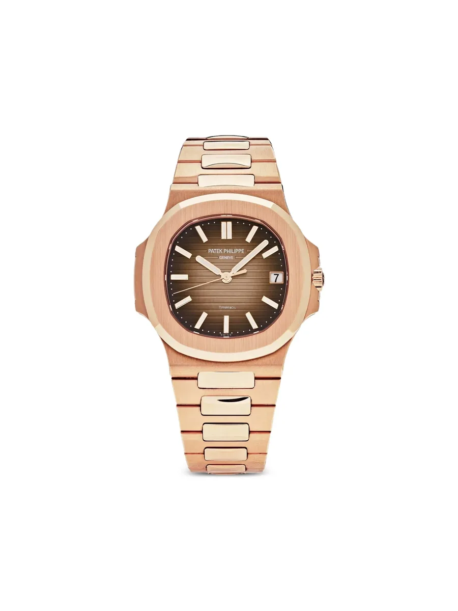 наручные часы Nautilus 5711/1R-001 'Tiffany & Co.' pre-owned 40.5 мм (2019 год) 2