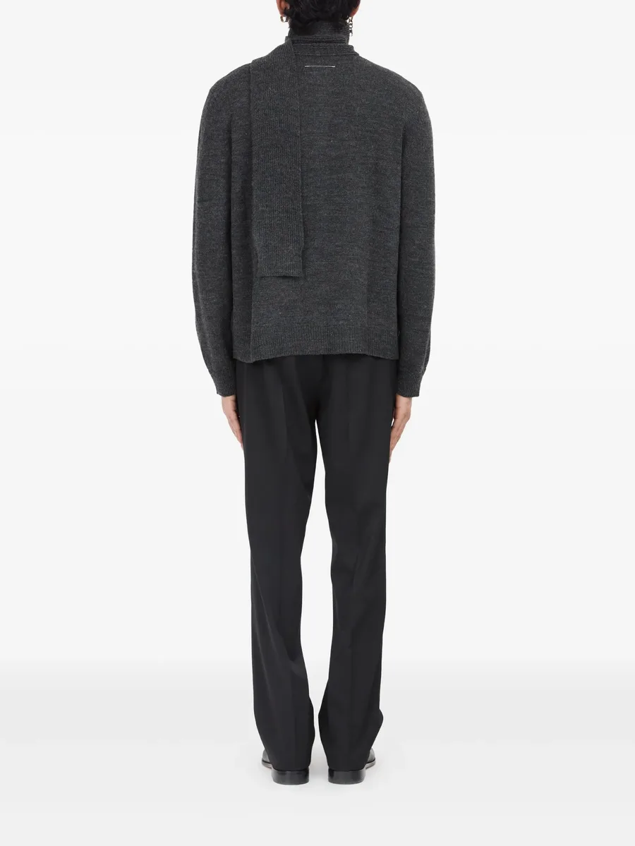 virgin wool-blend cardigan 8
