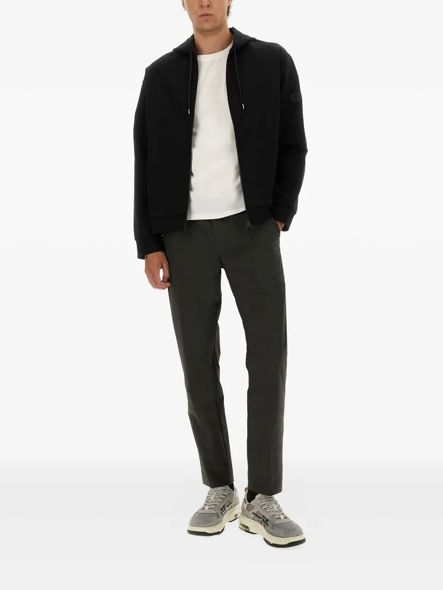 zip-up cotton hoodie 4