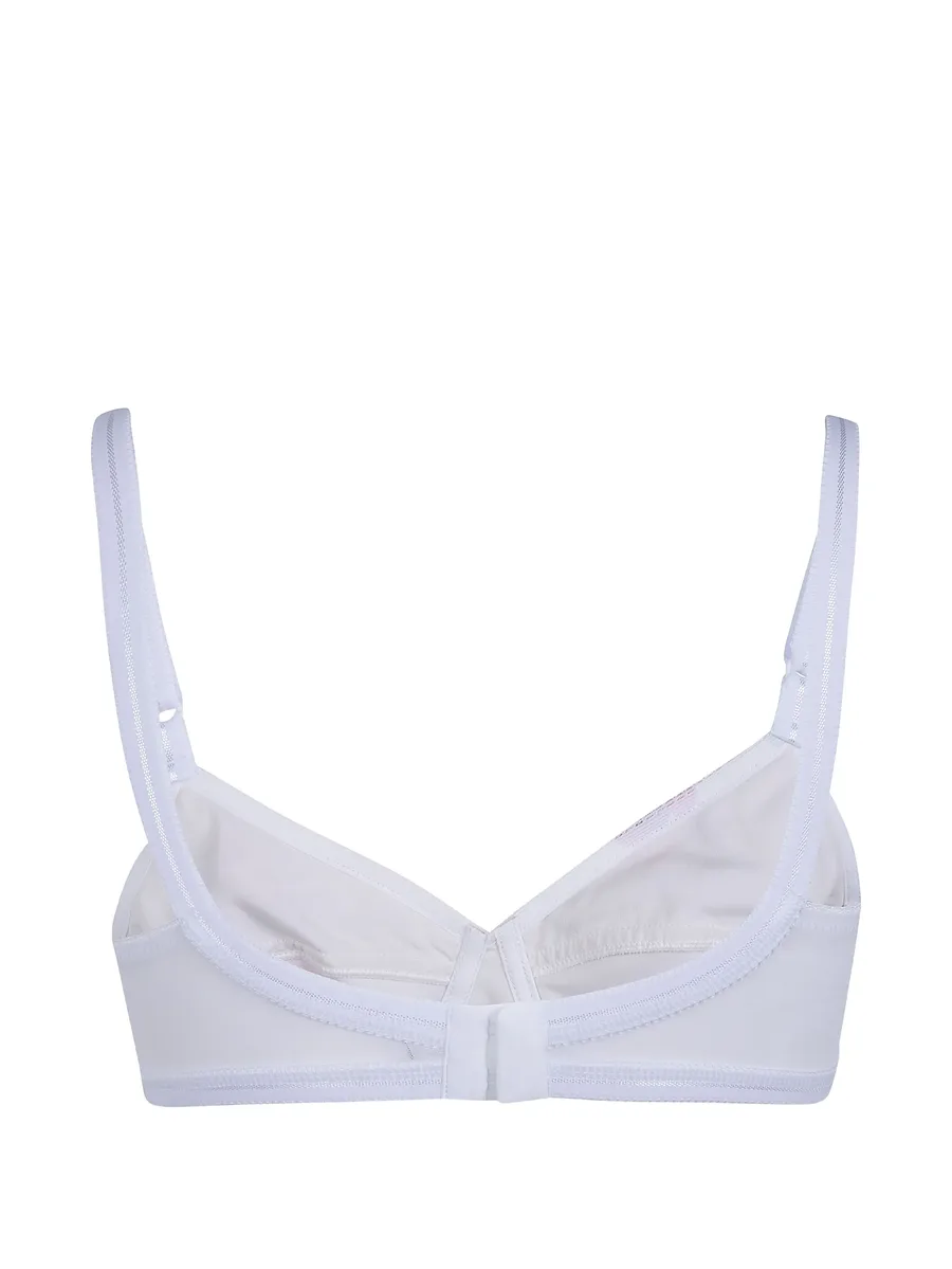 floral-print satin bra 4