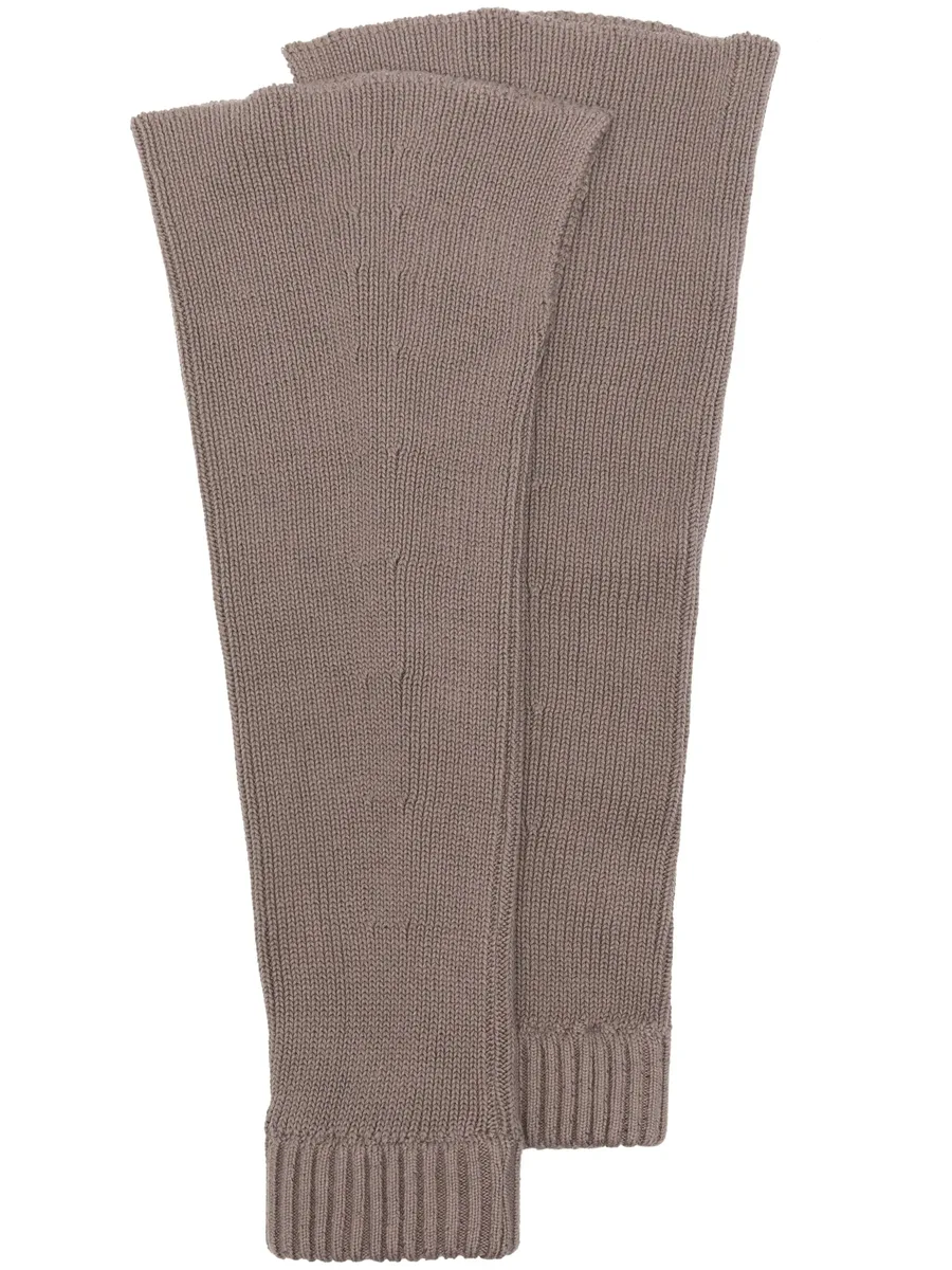 ribbed-knit gaiter 2