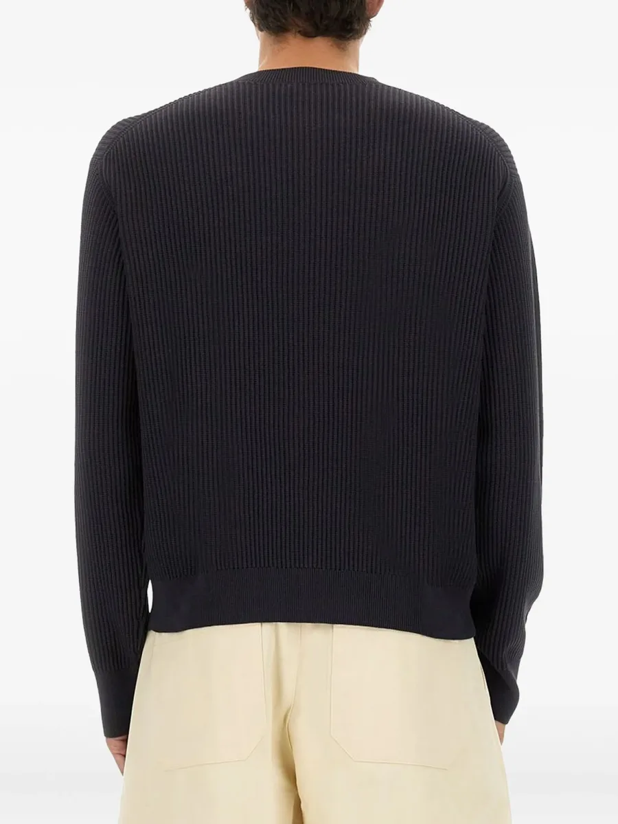 ribbed crewneck sweater 6