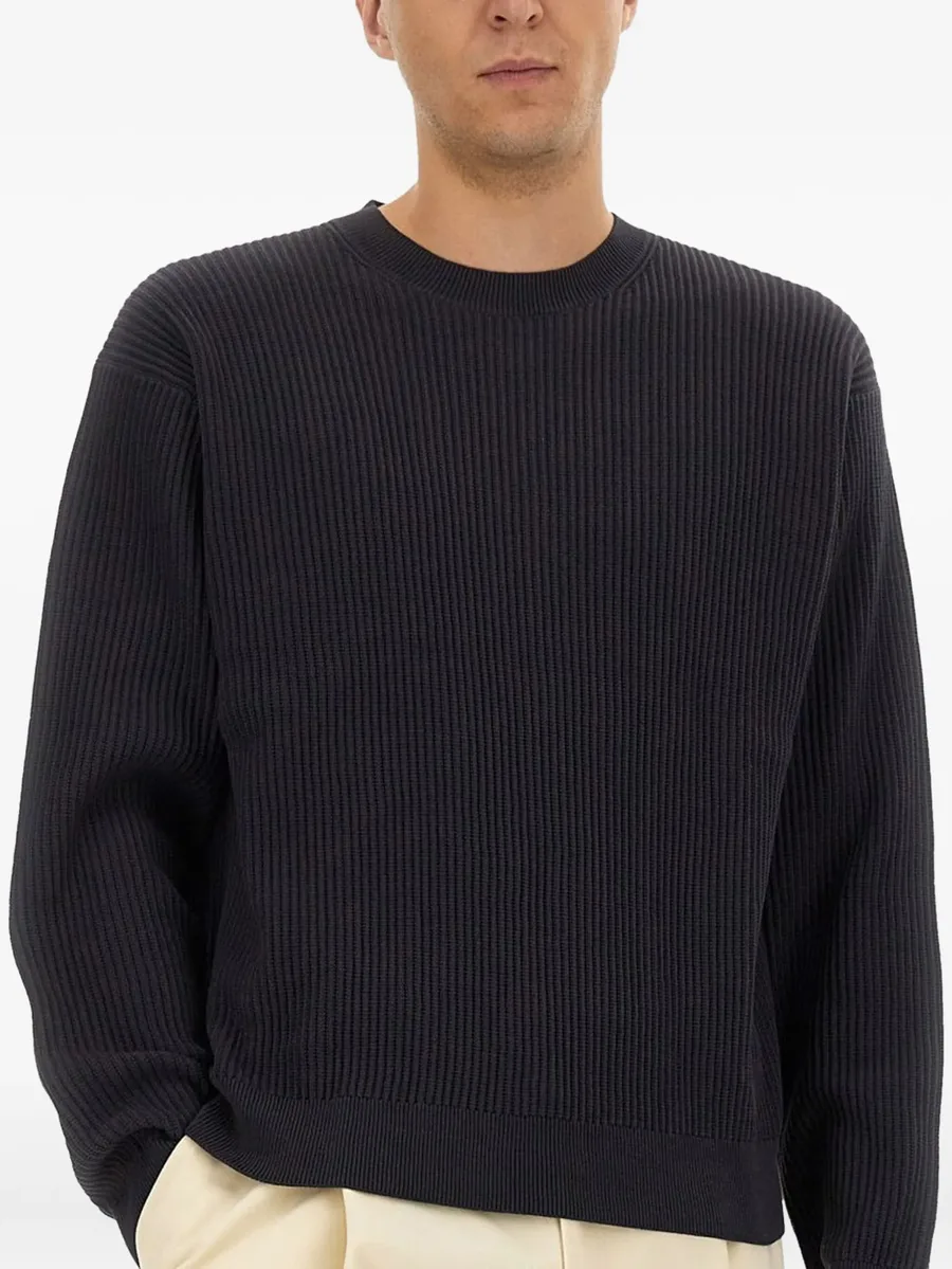 ribbed crewneck sweater 7