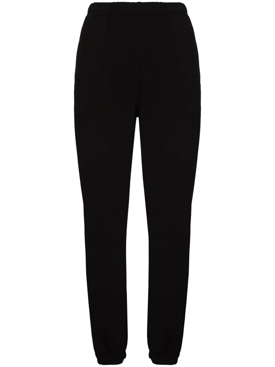 tapered cotton track pants 1