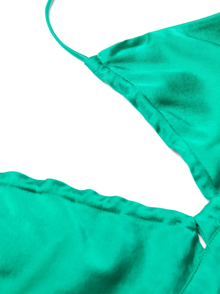 triangle-cup satin bra 6