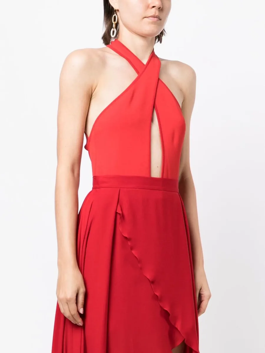 halter keyhole body suit 6
