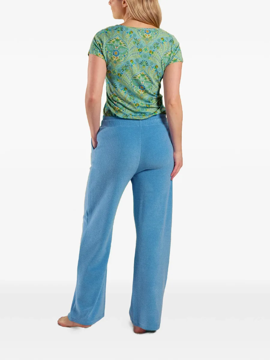 floral-print T-shirt 6