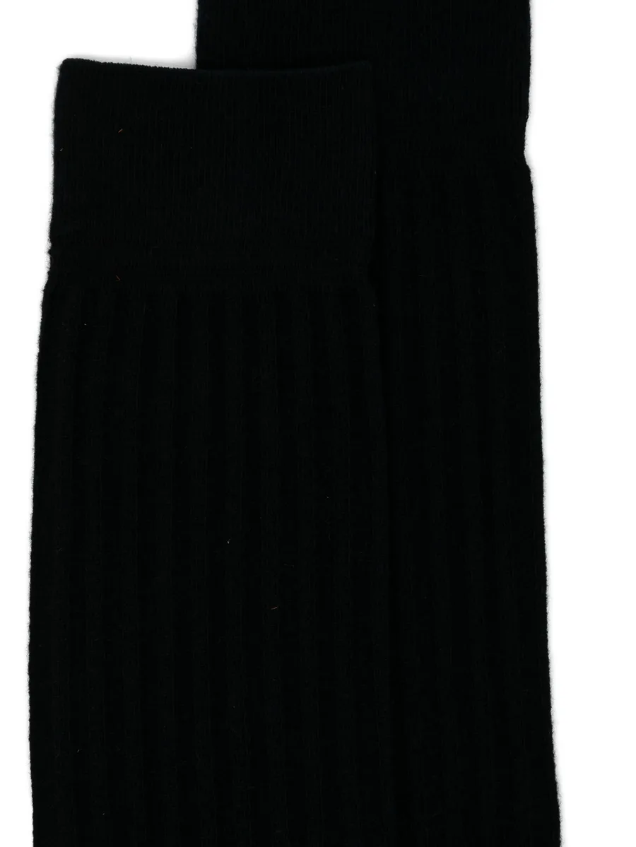 ribbed-knit mid-calf socks 6
