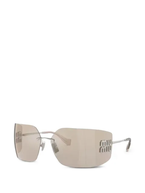 shield-frame sunglasses