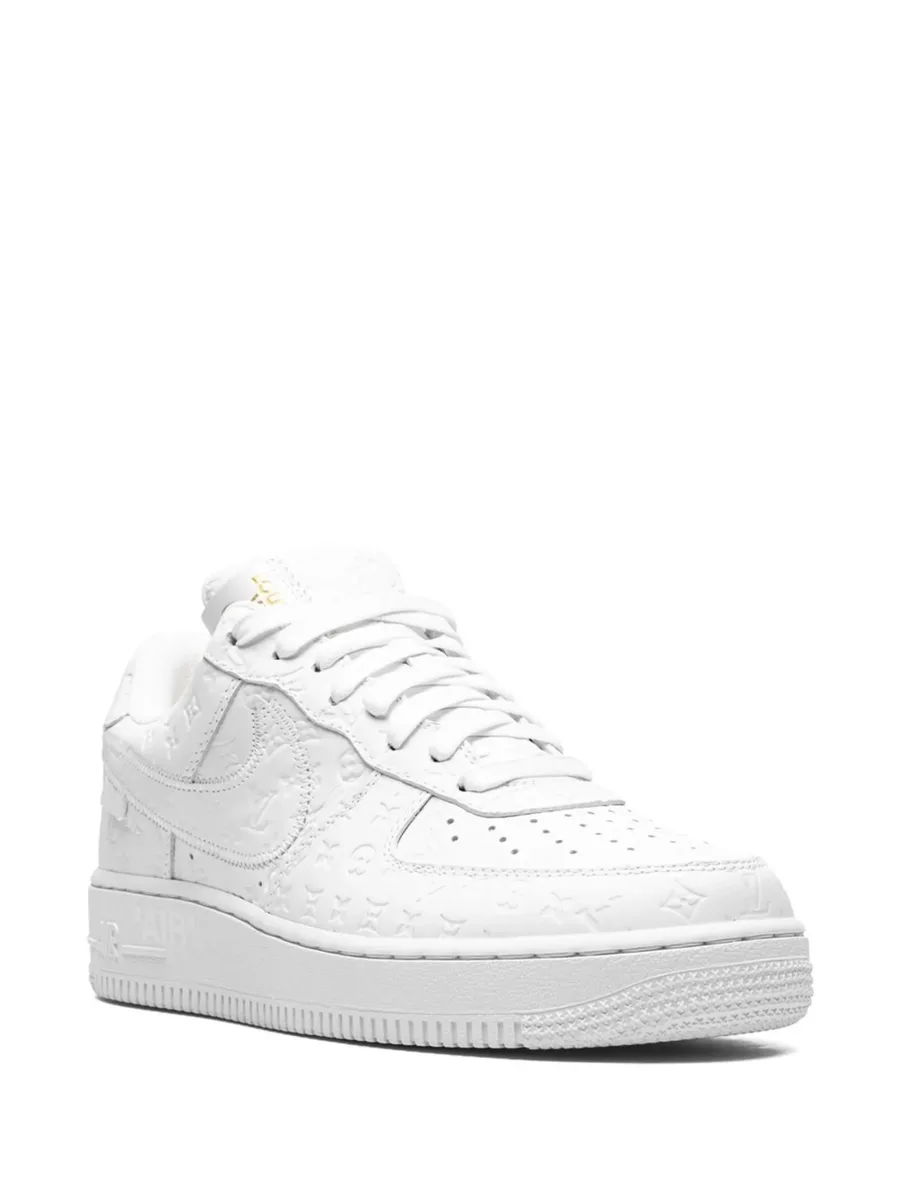 кроссовки Air Force 1 Low Virgil Abloh - White/White из коллаборации с Louis Vuitton 4