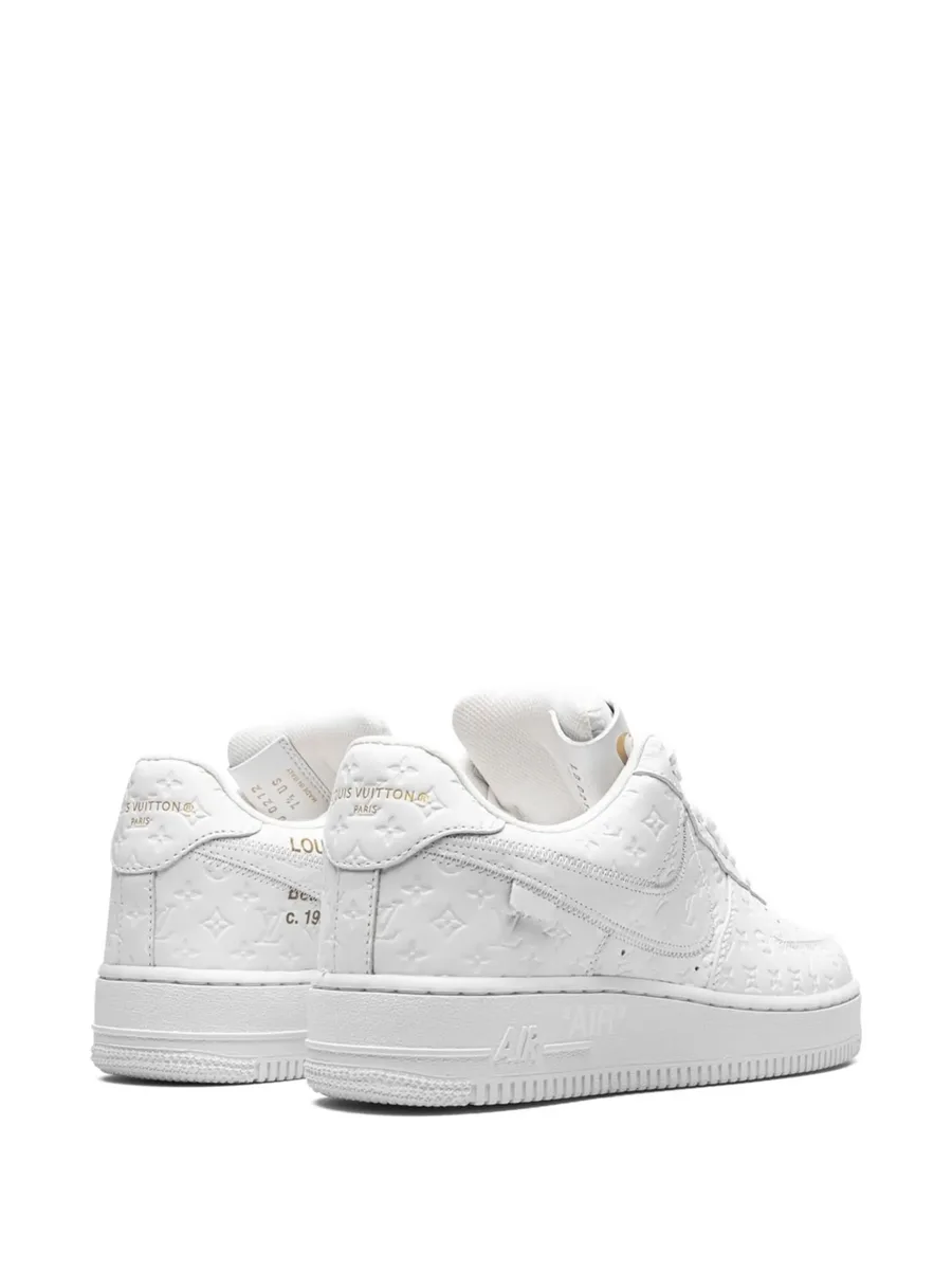 кроссовки Air Force 1 Low Virgil Abloh - White/White из коллаборации с Louis Vuitton 6