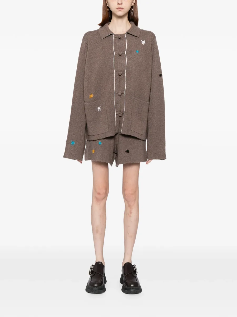 horse-embroidered cardigan 3
