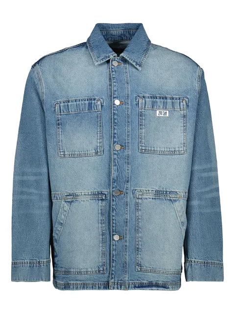 washed denim jacket