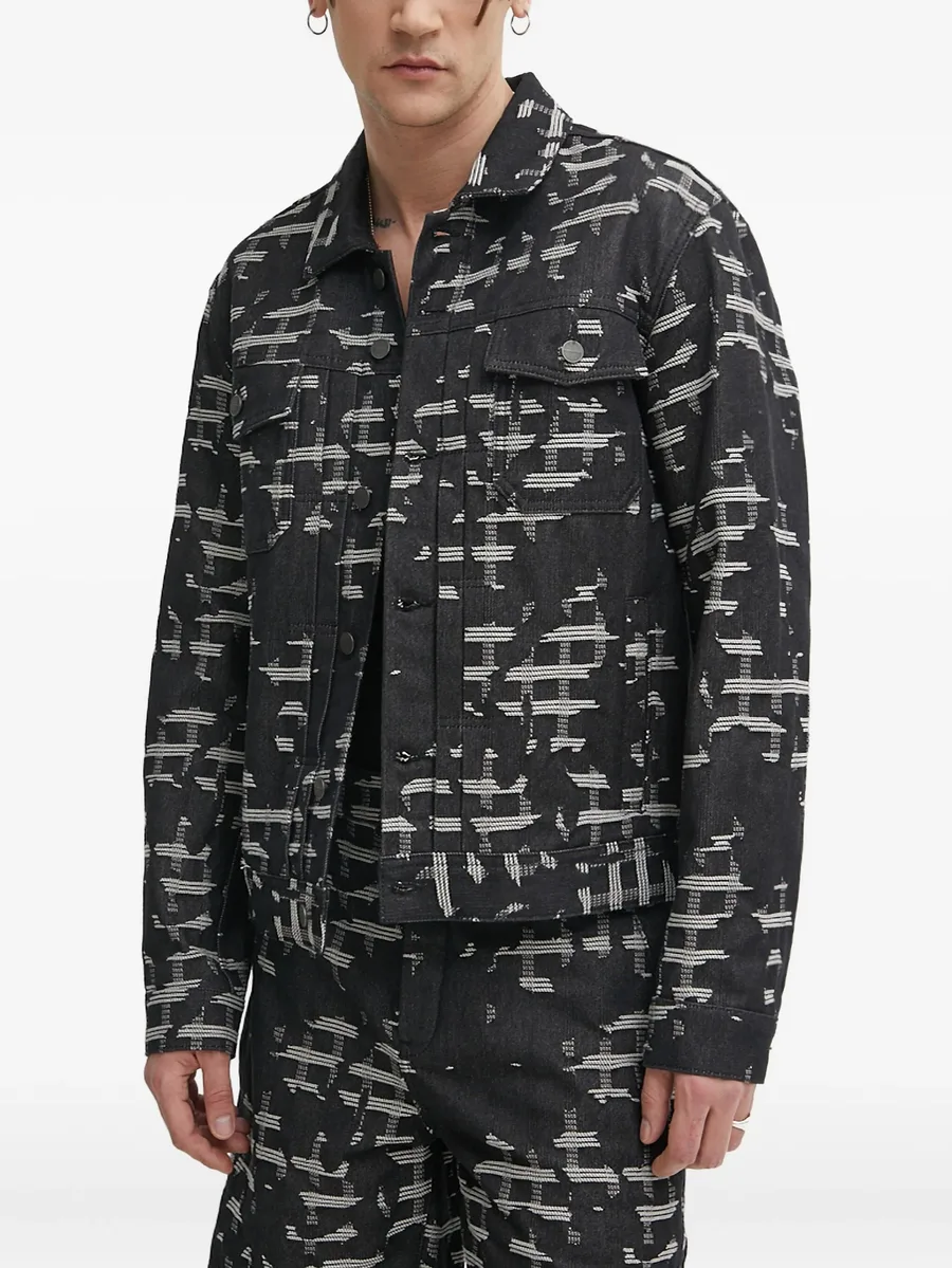 Yanis patterned shirt jacket 2