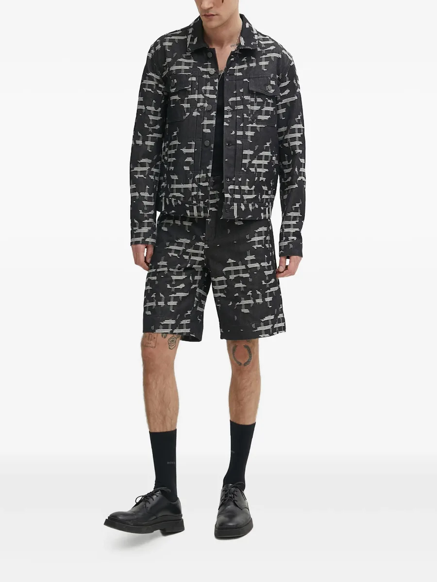Yanis patterned shirt jacket 4