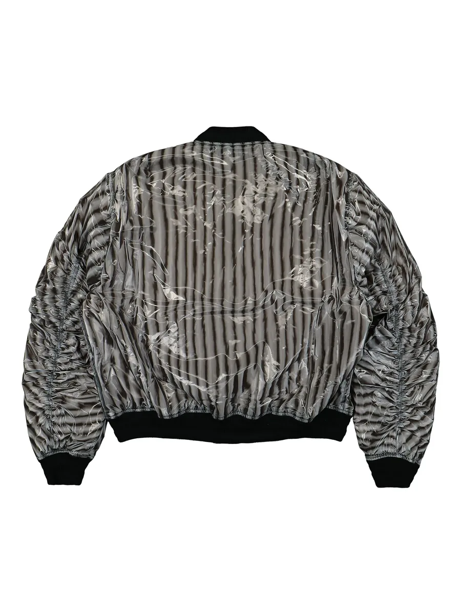 logo-patch bomber jacket 4