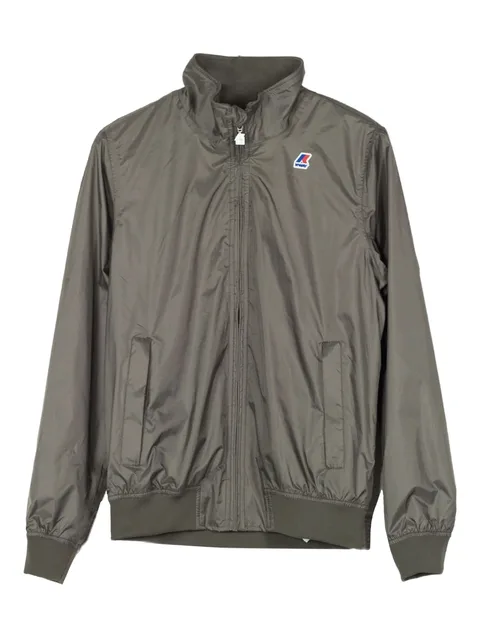 zip-up bomber jacket