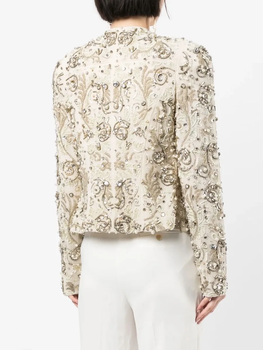 baroque-embellished cardigan 7