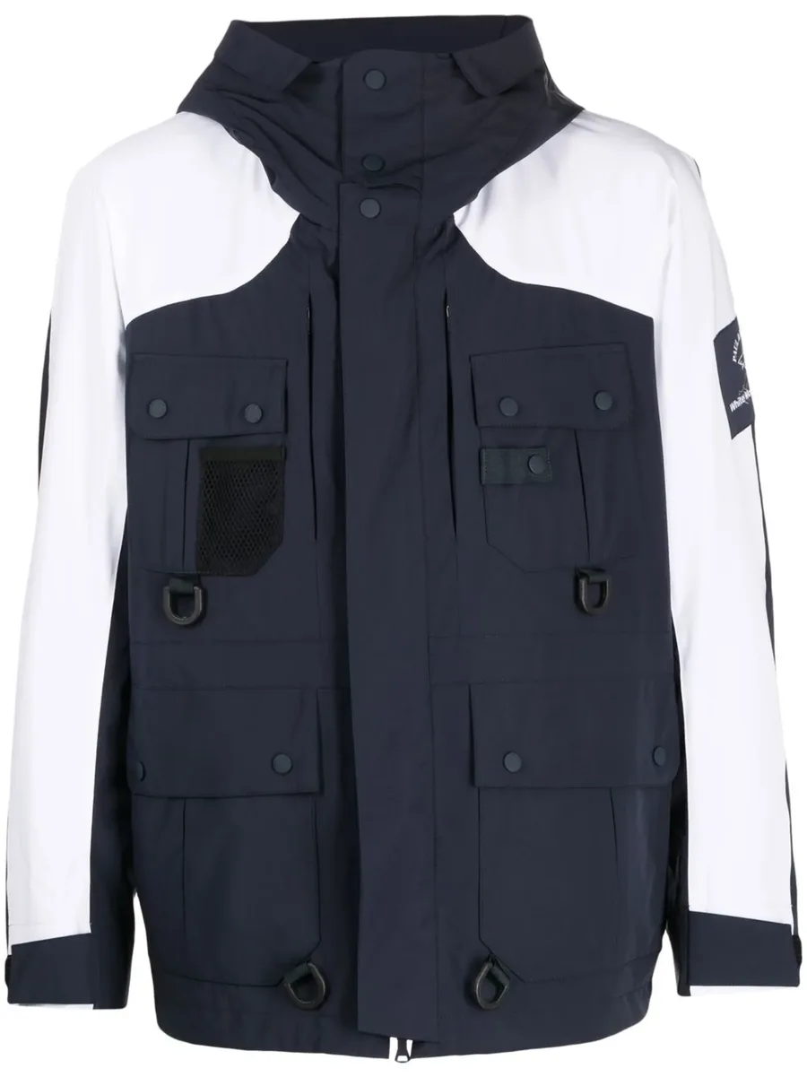 multiple pockets hooded jacket 2