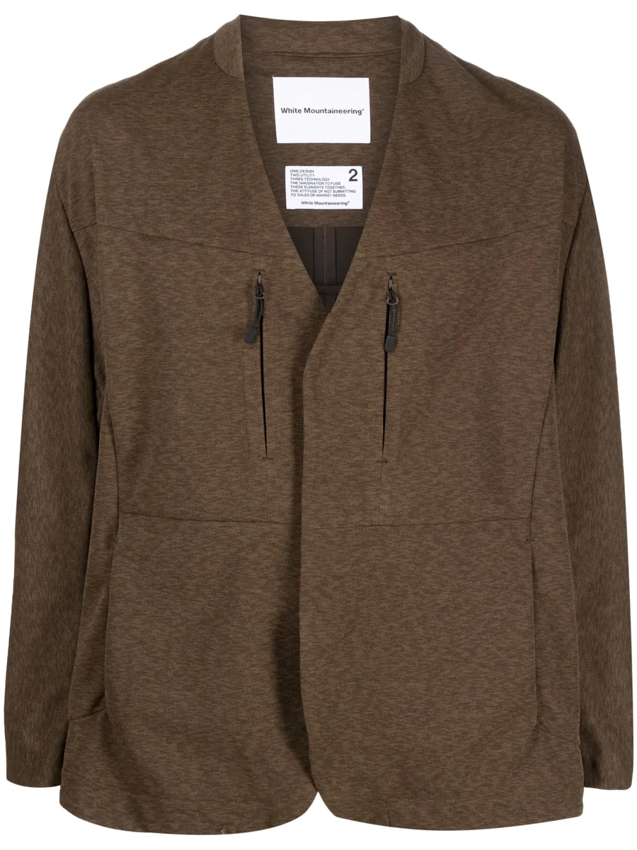 V-neck long-sleeve jacket 1