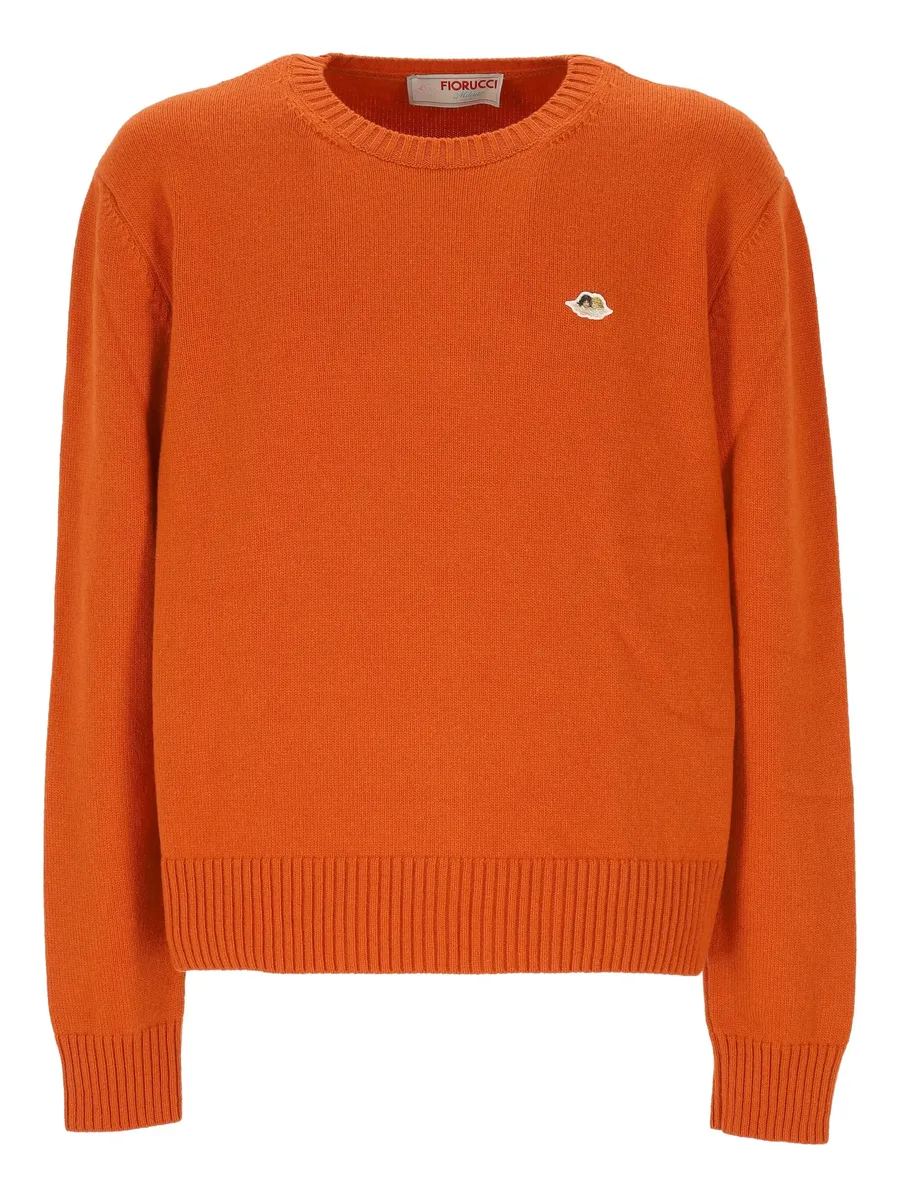 logo-appliqué sweater 2