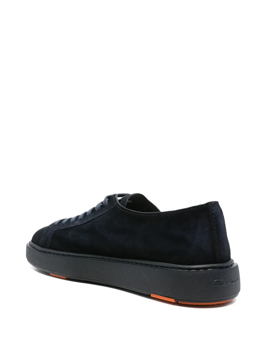 suede lace-up sneakers 6