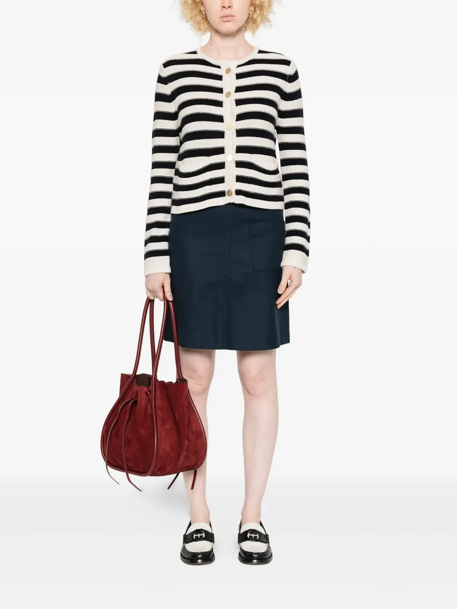striped button cardigan 4