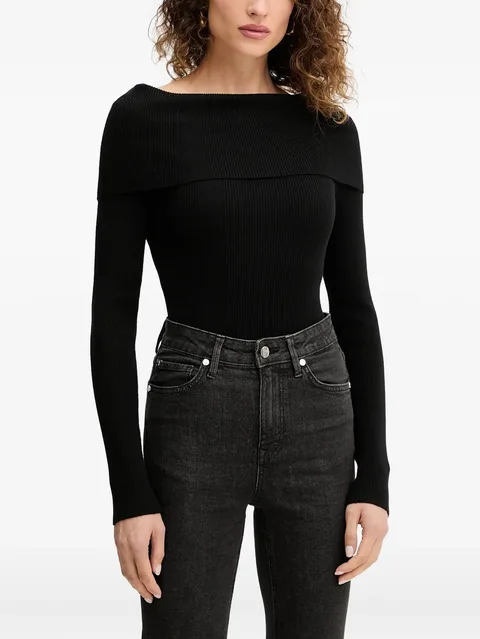 ribbed sweater