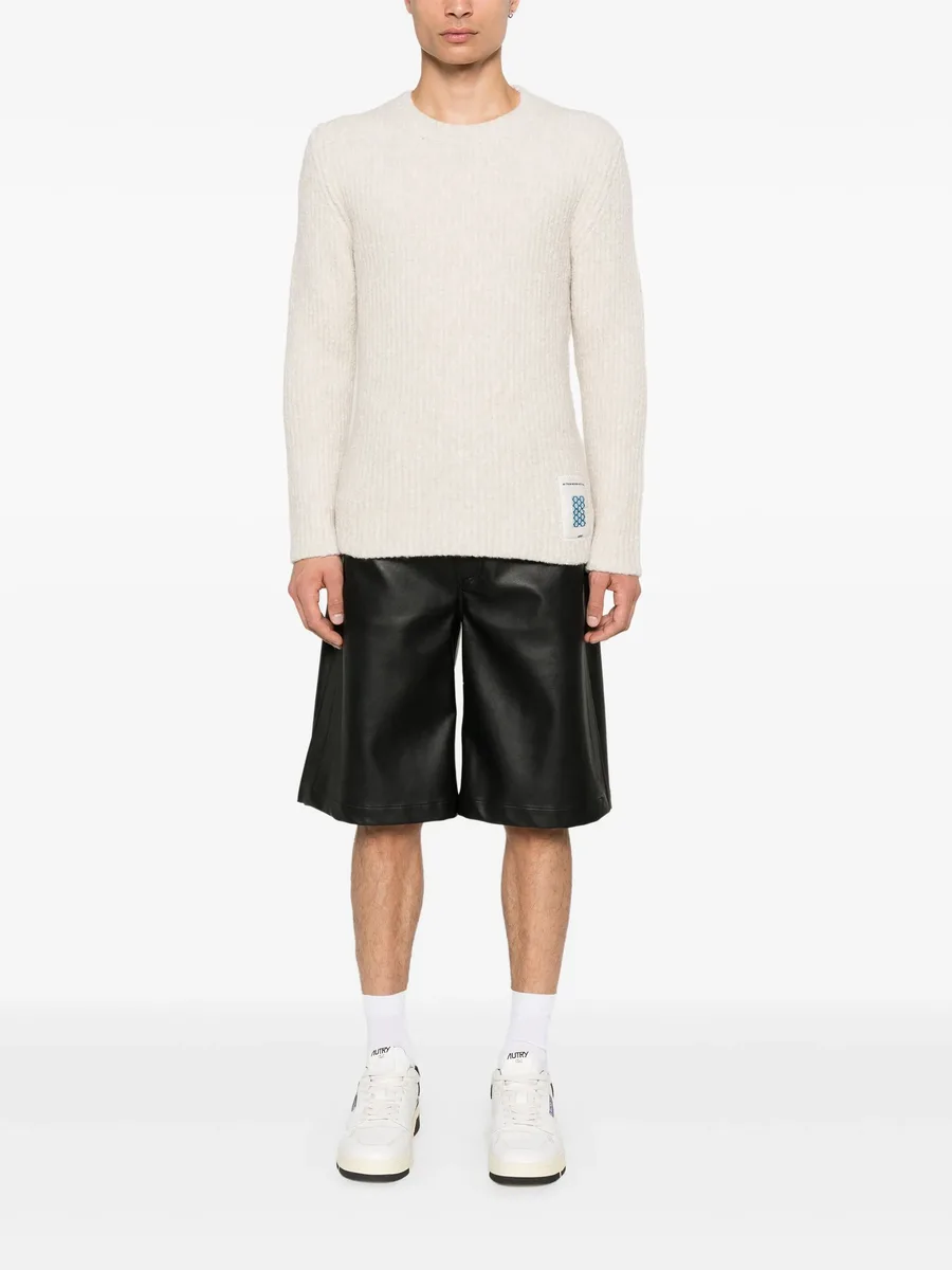 fisherman-knit sweater 6