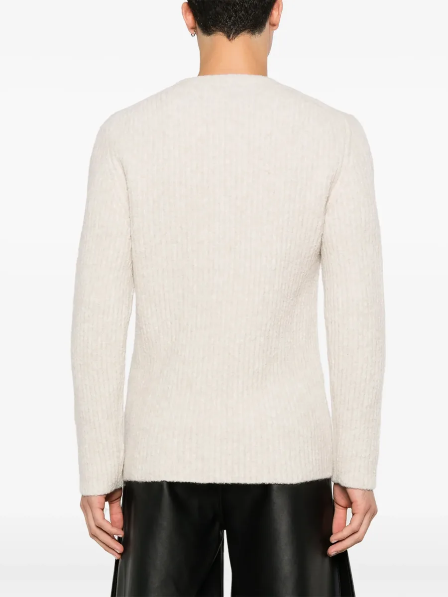 fisherman-knit sweater 8