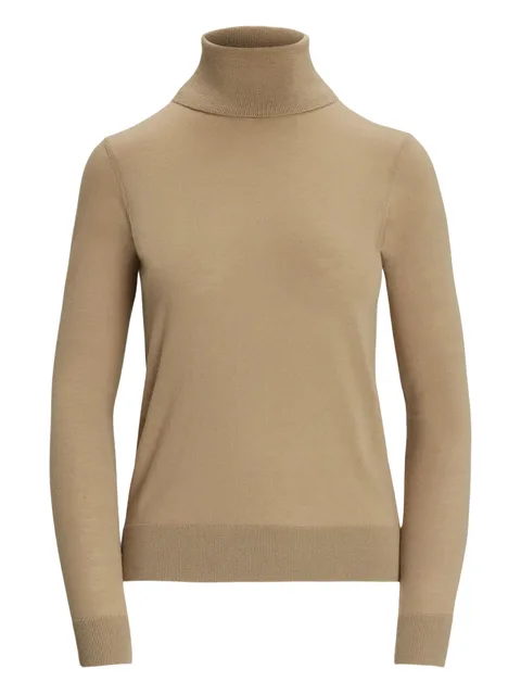 roll-neck cashmere sweater