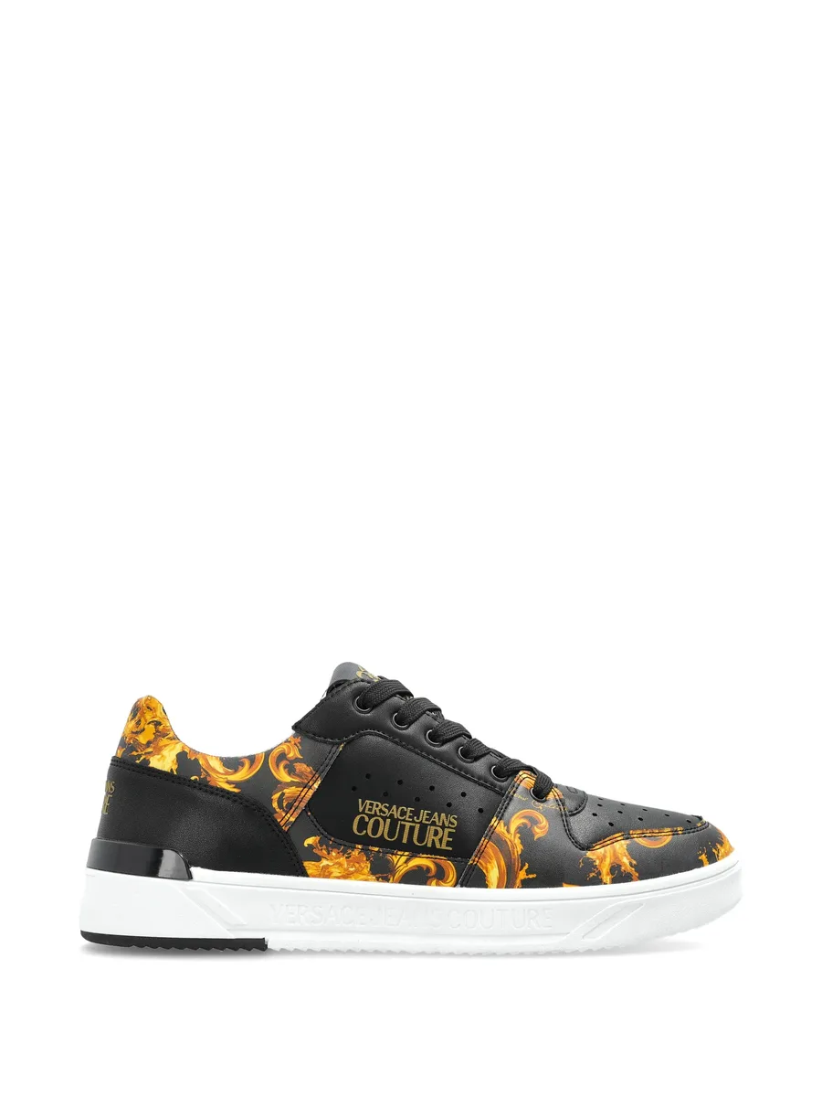 Barocco-print sneakers 2
