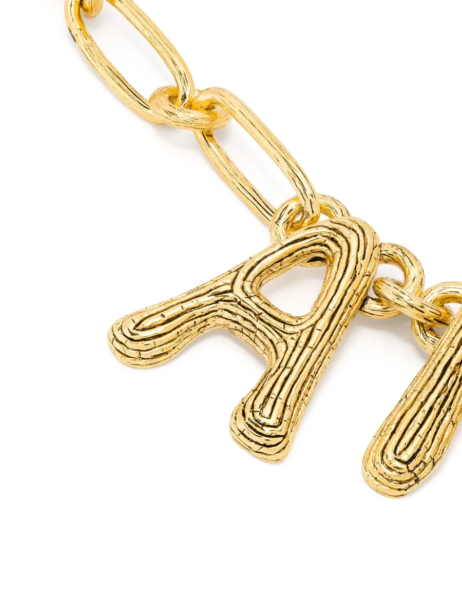 Amaite letter-charm necklace 5