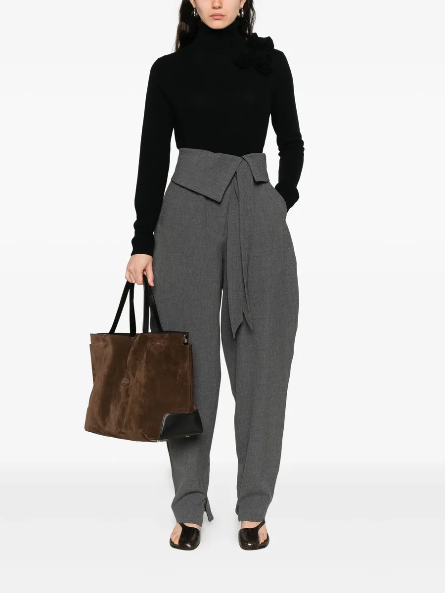 high-neck sweater 4