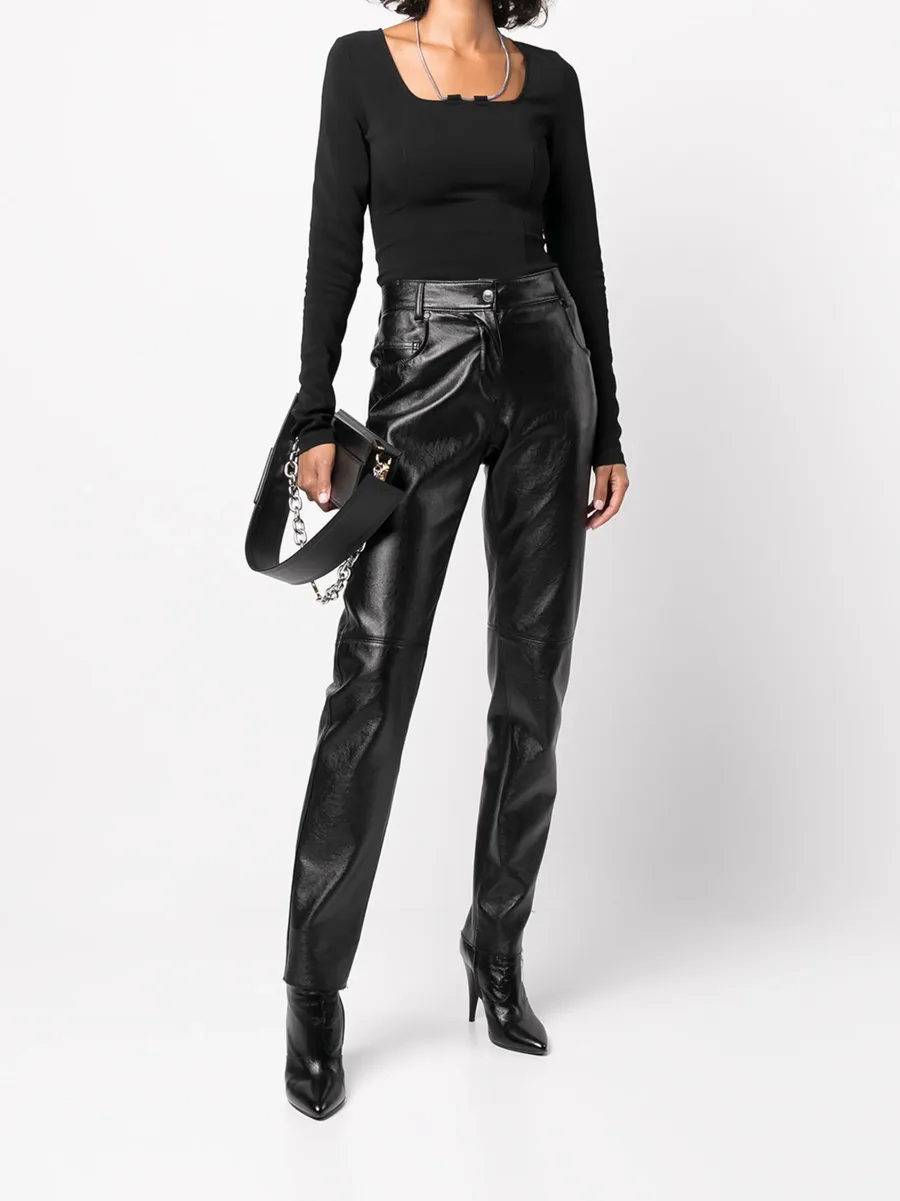 chain-link long-sleeved top 4