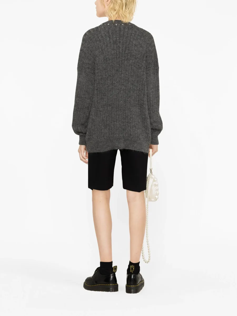 embellished wool-blend cardigan 7
