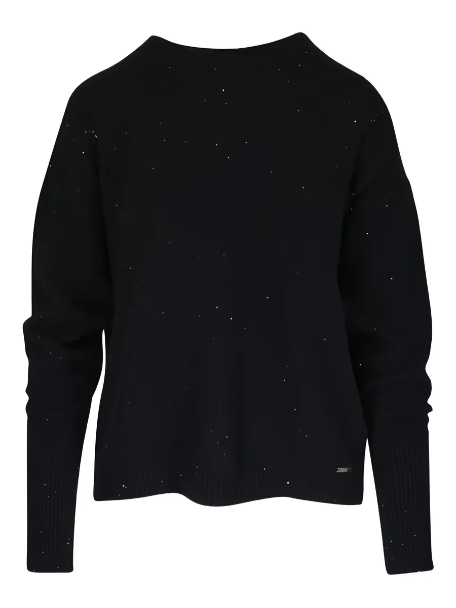 sparkle-detail sweater 2
