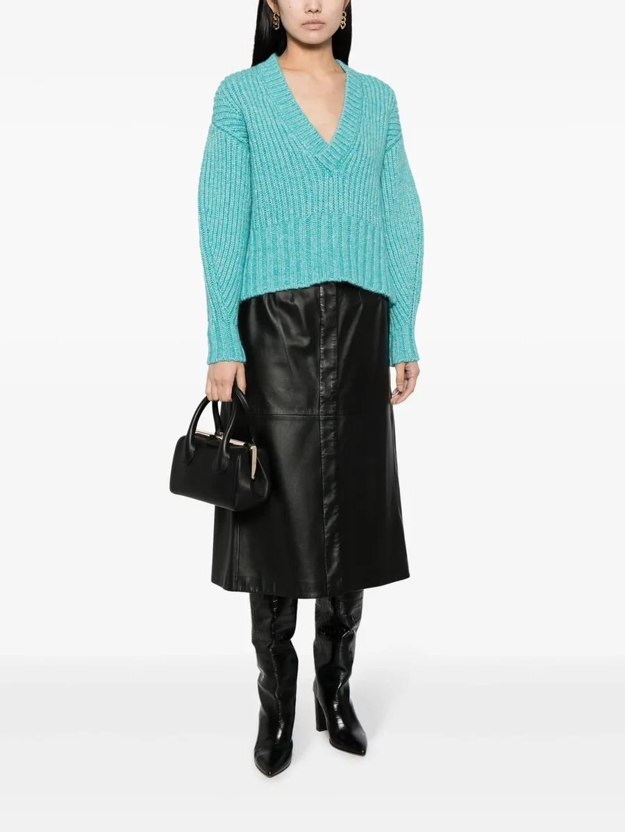Ewenn chunky-knit cropped jumper 3