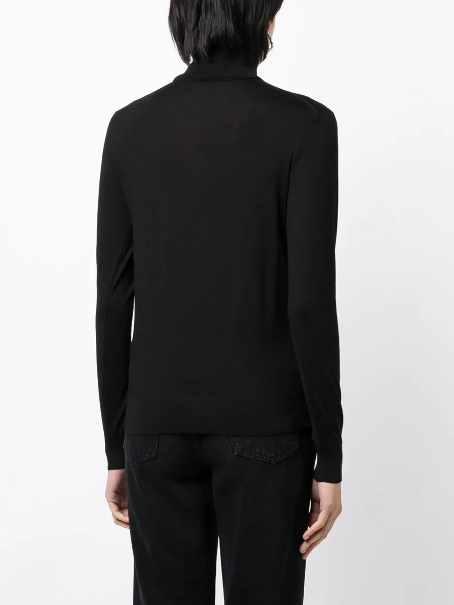 roll-neck cashmere jumper 7