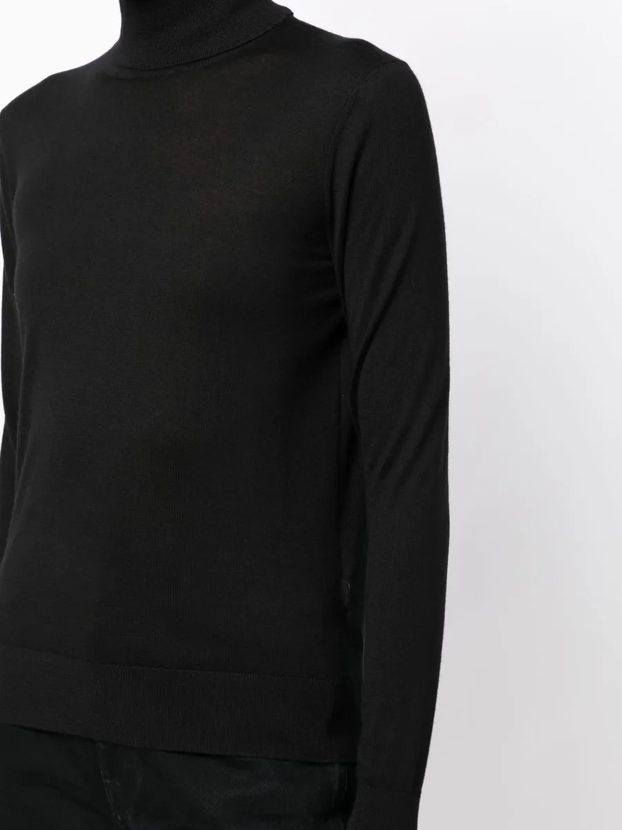 roll-neck cashmere jumper 10