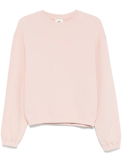 logo-embroidered sweatshirt