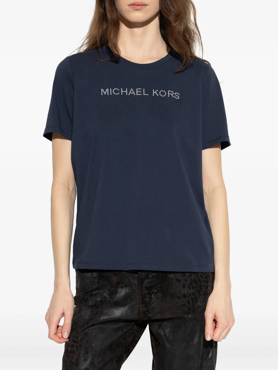 logo-studded T-shirt 5