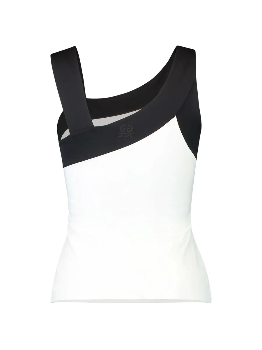 Sierra asymmetrical-strap top 4
