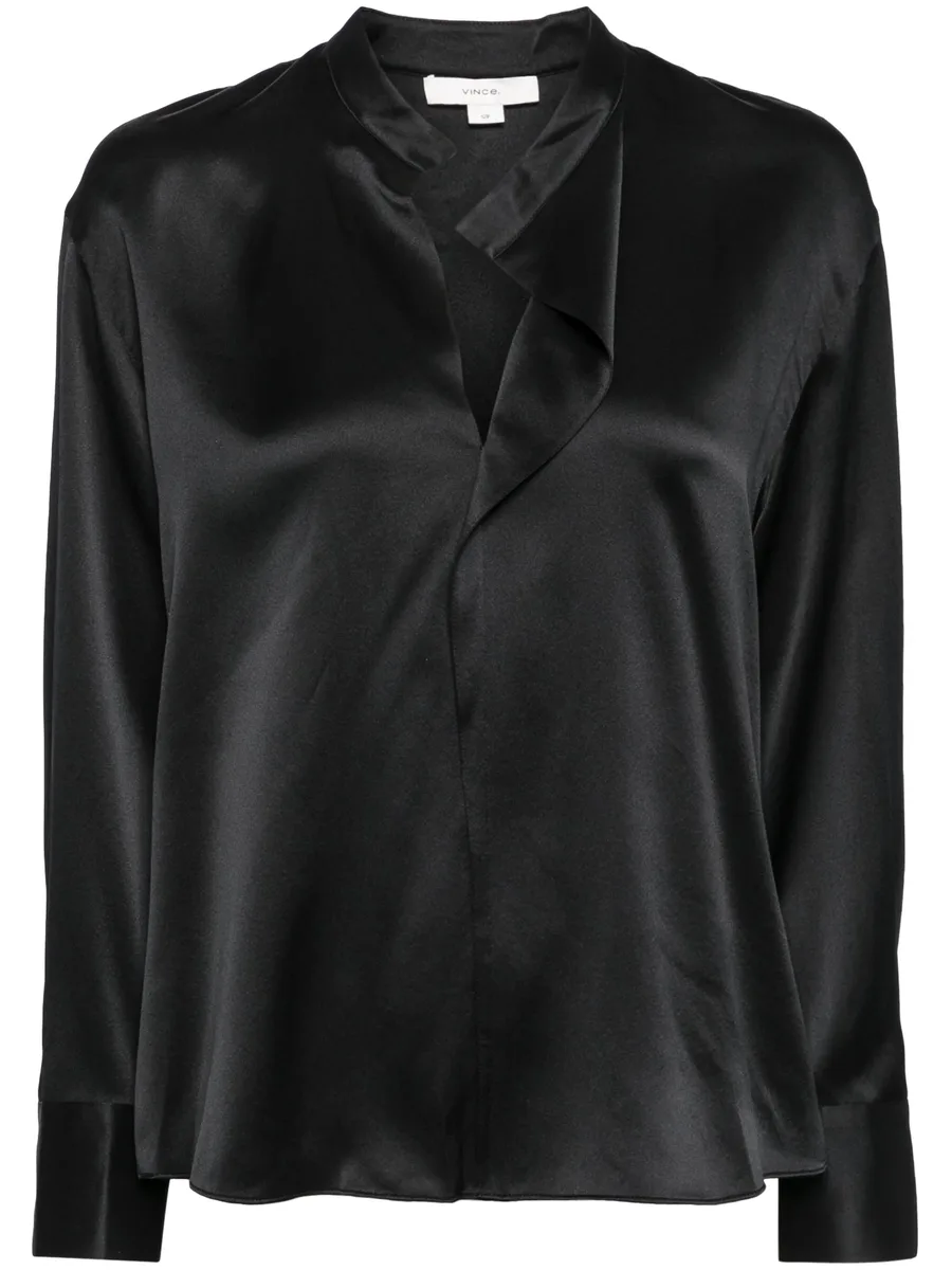 draped silk blouse 2