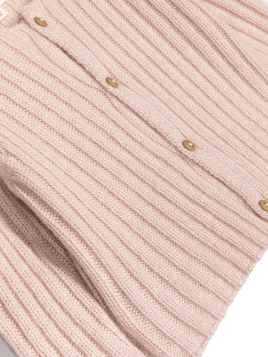 ribbed-knit long-sleeved cardigan 6